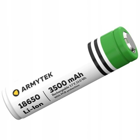 Akumulator zabezpieczony ARMYTEK 18650 Li-Ion - 3500mAh