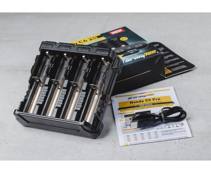 Ładowarka do akumulatorów ARMYTEK Handy C4 Pro 4ch