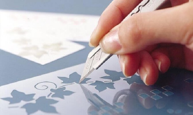 Nóż segmentowy nierdzewny AUTO LOCK 9mm OLFA SAC-1