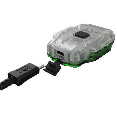 Latarka ARMYTEK Crystal Green światło Białe i Czerwone - 150lm