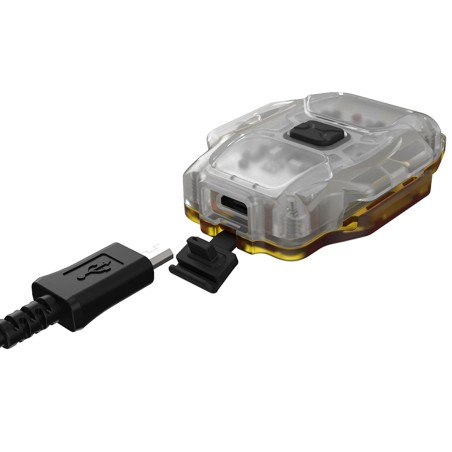 Latarka ARMYTEK Crystal Yellow światło Białe i Czerwone - 150lm