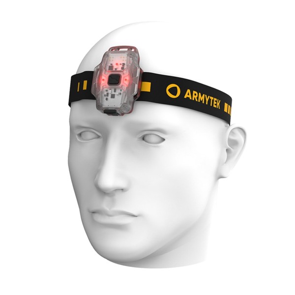 Latarka ARMYTEK Crystal Red światło Białe i...