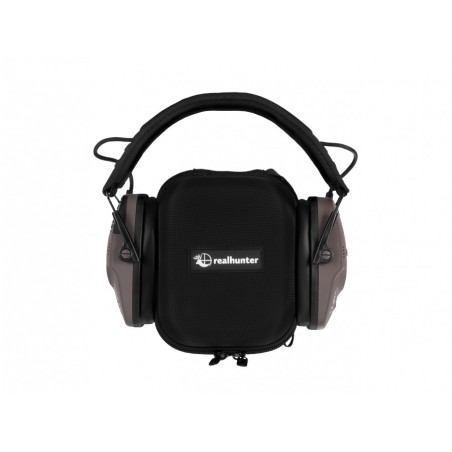 Słuchawki ochronniki słuchu RealHunter Active ProSHOT BT brąz