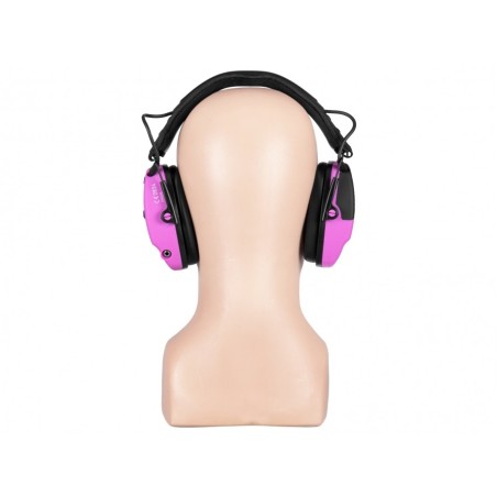Słuchawki ochronniki słuchu RealHunter Active ProSHOT BT różowe