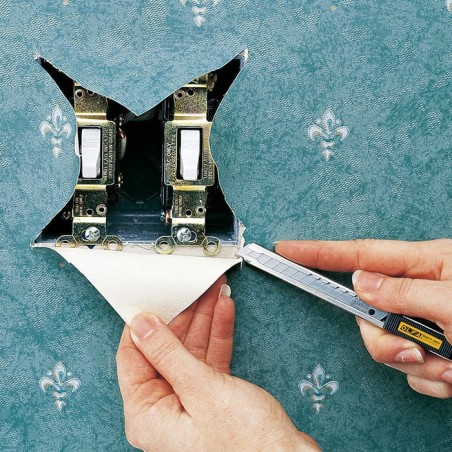 Nóż segmentowy nierdzewny do folii 9mm OLFA SVR-2