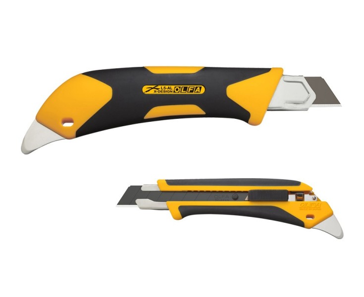 Nóż segmentowy z ostrzem łamanym 18mm OLFA L5-AL