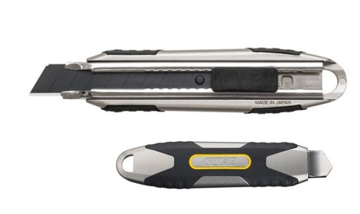 Nóż segmentowy aluminiowy z blokadą ostrza 18mm OLFA MXP-AL