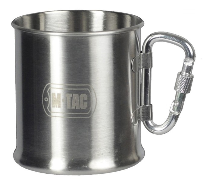 Kubek z karabińczykiem M-TAC