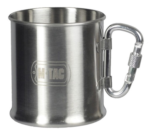 Kubek z karabińczykiem M-TAC