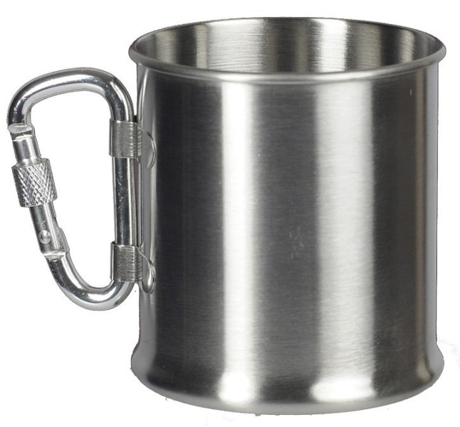 Kubek z karabińczykiem M-TAC