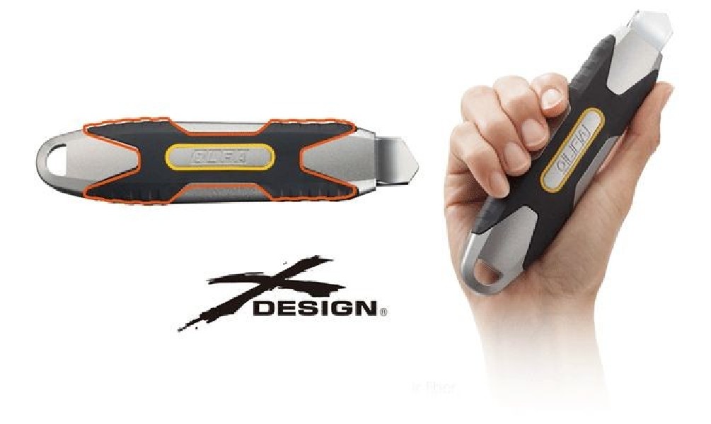 Nóż segmentowy aluminiowy z blokadą ostrza 18mm...