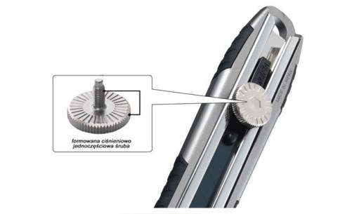 Nóż segmentowy aluminiowy z blokadą ostrza 18mm OLFA MXP-L 2