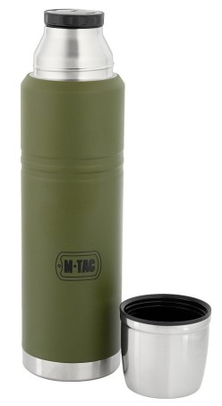 Termos stal nierdzewna 1000ml M-TAC - Olive