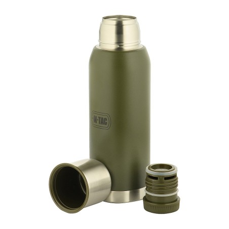Termos stal nierdzewna 1000ml M-TAC - Olive