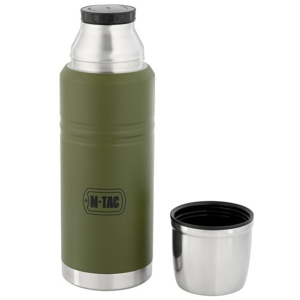 Termos stal nierdzewna 750ml M-TAC - Olive