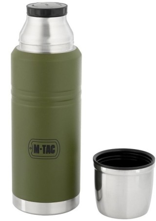 Termos stal nierdzewna 750ml M-TAC - Olive