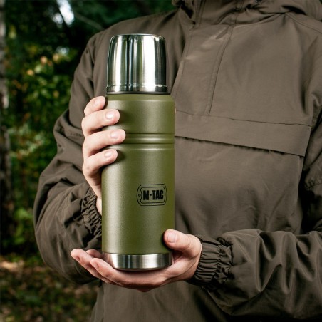 Termos stal nierdzewna 750ml M-TAC - Olive