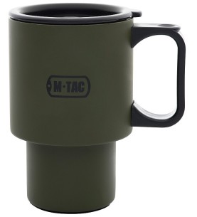 Kubek termiczny z pokrywą 450ml M-TAC - Olive