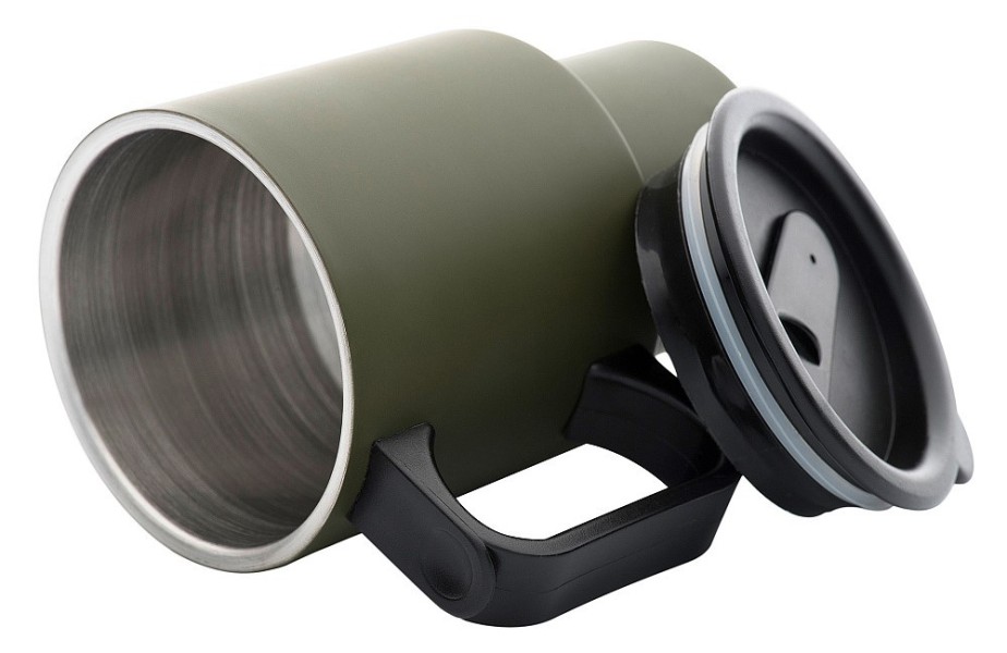 Kubek termiczny z pokrywą 450ml M-TAC - Olive