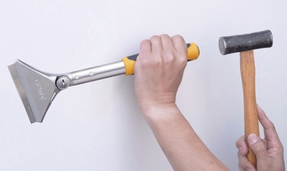 Skrobak do ciężkich prac z wymiennym ostrzem...