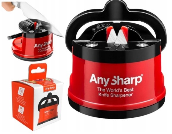 Ostrzałka Blister AnySharp Classic PL  - Czerwony
