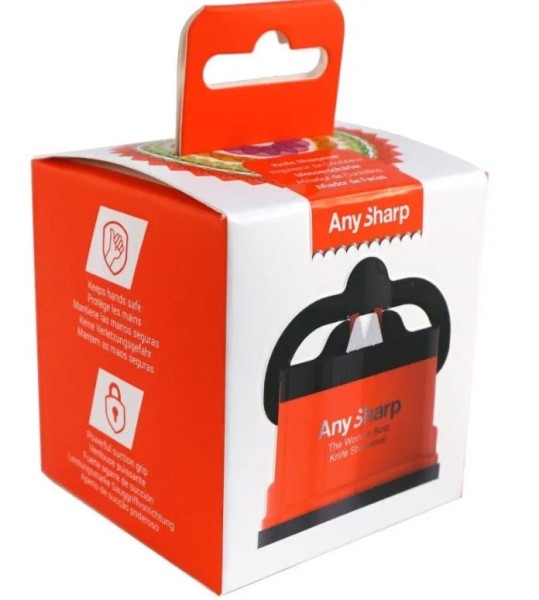 Ostrzałka Blister AnySharp Classic PL  - Czerwony