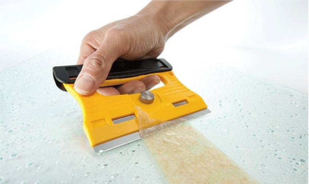 Skrobak do szkła ceramiki z wymiennym ostrzem...