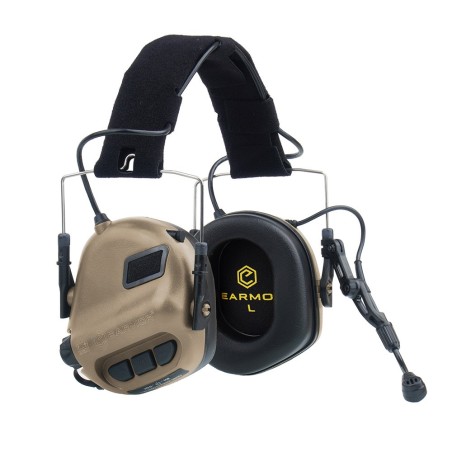 Zestaw słuchawkowy EARMOR M32 - Coyote Tan