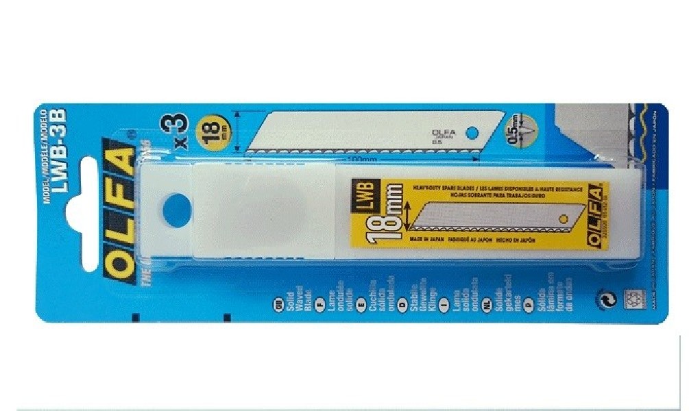 Ostrza niesegmentowe do izolacji 18mm OLFA...