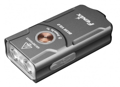 Latarka diodowa FENIX E03R V2.0 Szara - 500lm