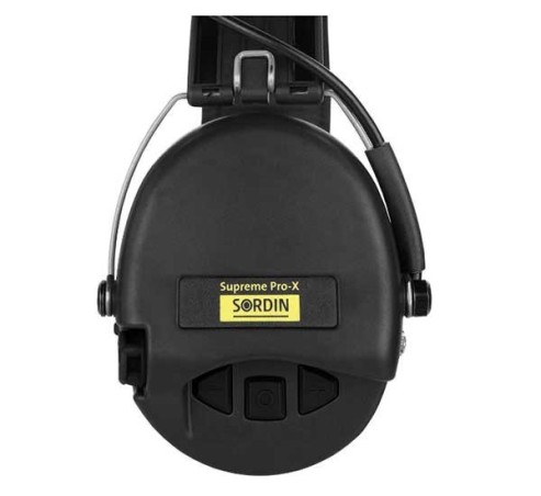 Słuchawki aktywne SORDIN Supreme PRO X - Czarne