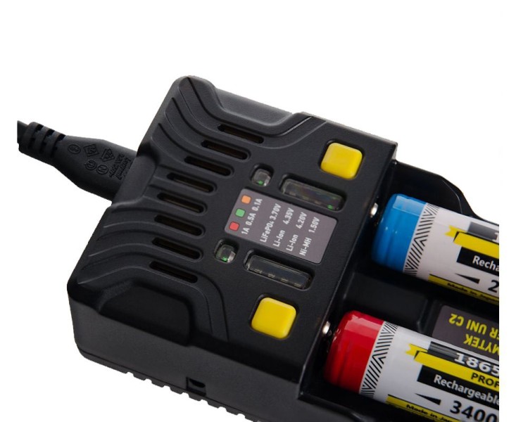 Ładowarka do akumulatorów ARMYTEK Uni C2 Plug...