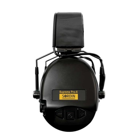 Słuchawki aktywne SORDIN Supreme PRO X SLIM - Czarne
