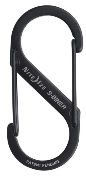 Karabinek Nite Ize S-Biner No. 2 - Czarny