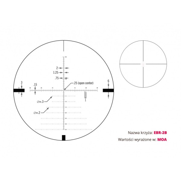 Luneta celownicza VORTEX Diamondback TAC...