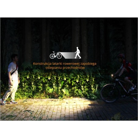 Latarka diodowa rowerowa FENIX BC25R - 600lm