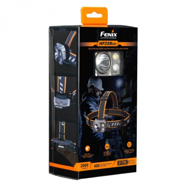 Latarka diodowa - czołówka FENIX HP25R V2.0 1600lm