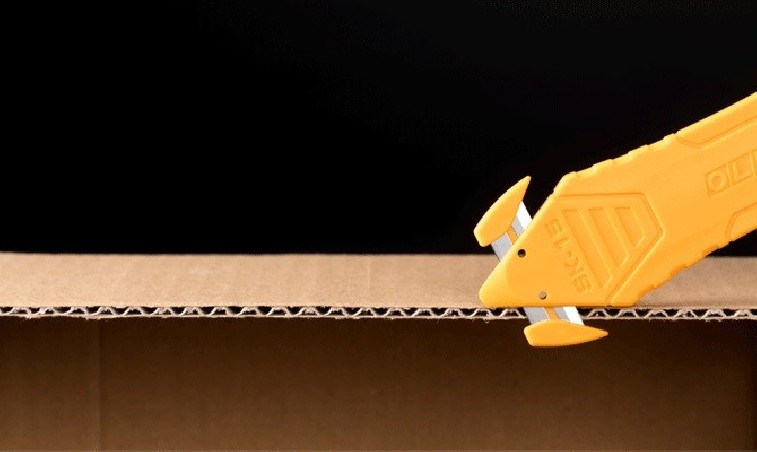 Nóż bezpieczny nierdzewne ostrze OLFA SK-15/DSB