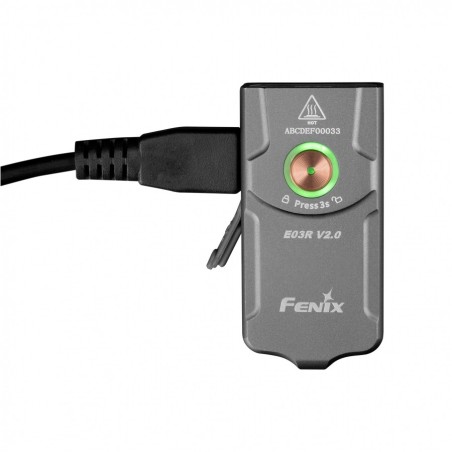 Zestaw latarek diodowych FENIX PD36R Pro 2800lm + GRATIS E03R 260lm - Grey