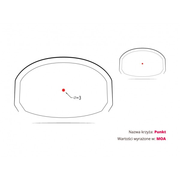 Kolimator VORTEX Venom 6 MOA