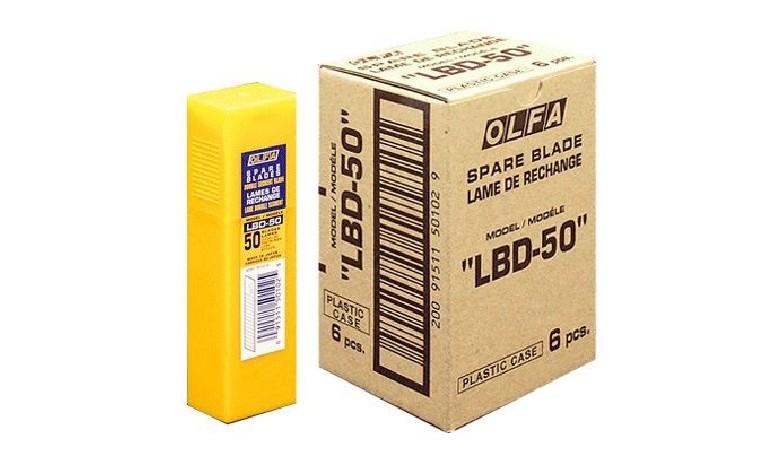Ostrza segmentowe 18mm OLFA LBD-50 - 50szt