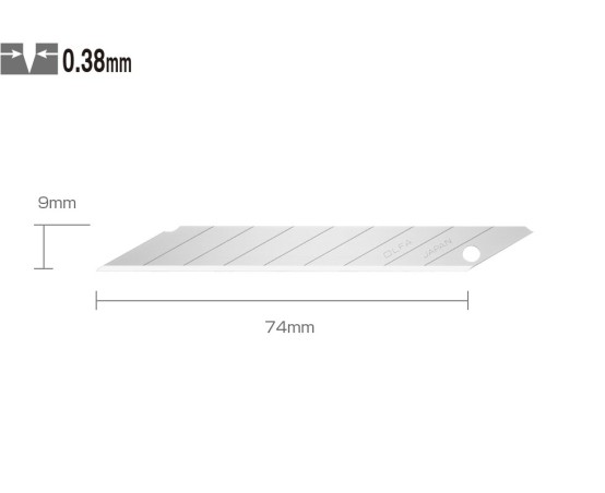 Ostrza segmentowe do noża ostre 9mm OLFA DKB-5 - 1szt
