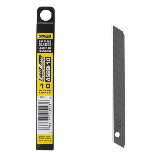 Ostrza segmentowe czarne 9mm OLFA ASBB-10 - 10szt