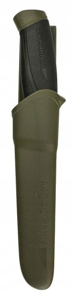 Nóż Morakniv Companion MG oliwkowy - stal węglowa