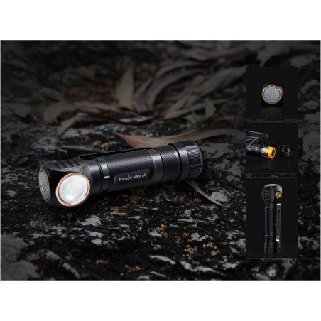 Latarka diodowa czołowa FENIX HM61R - 1200lm