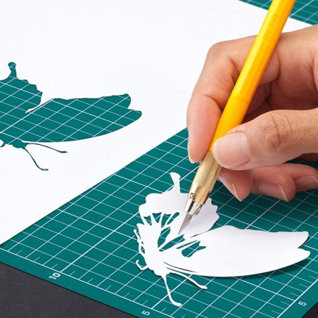 Skalpel precyzyjny nóż + 30 ostrzy i igła OLFA AK-5