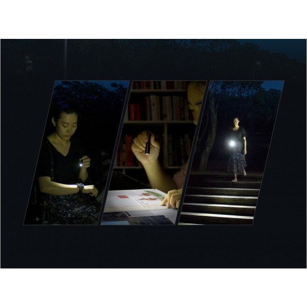 Latarka diodowa FENIX E01 V2.0 Czarna - 100lm