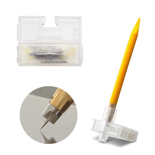 Skalpel precyzyjny nóż + 30 ostrzy i igła OLFA...