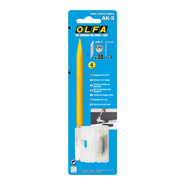 Skalpel precyzyjny nóż + 30 ostrzy i igła OLFA...
