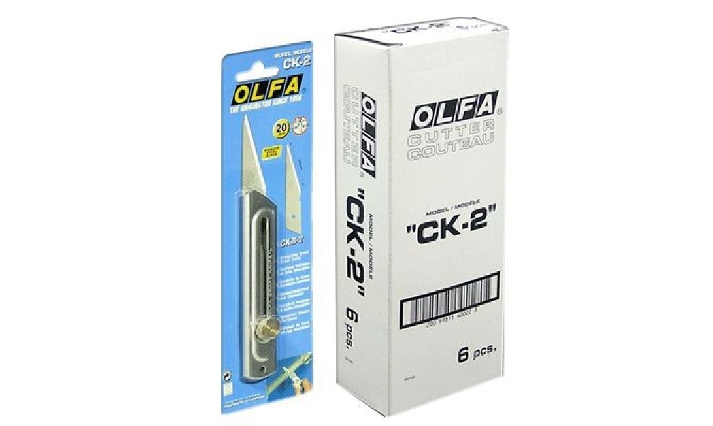 Skalpel nóż nożyk metalowy do drewna OLFA CK-2